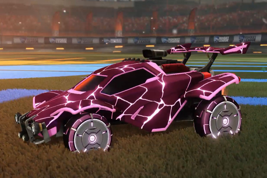 Rocket league Octane Pink design with Carbon,Magma