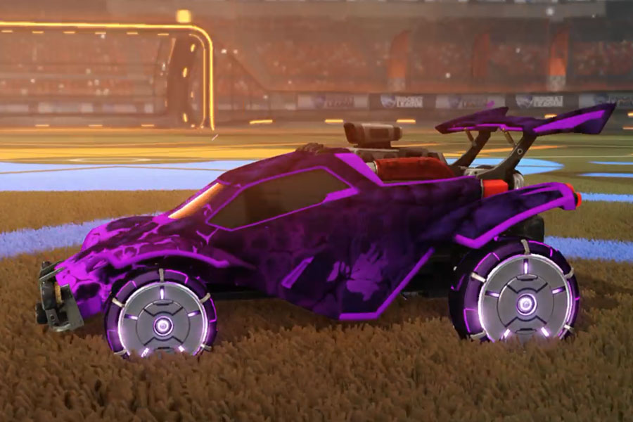 Rocket League Purple Octane Design With Chameleon Carbon