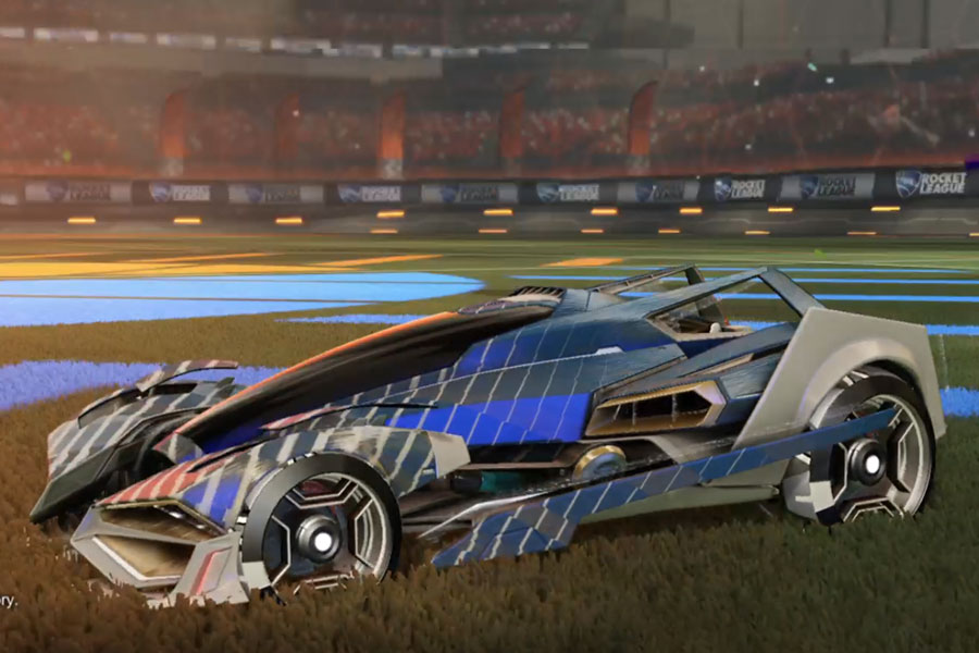 Rocket league Artemis GXT Grey design with Petacio,20XX