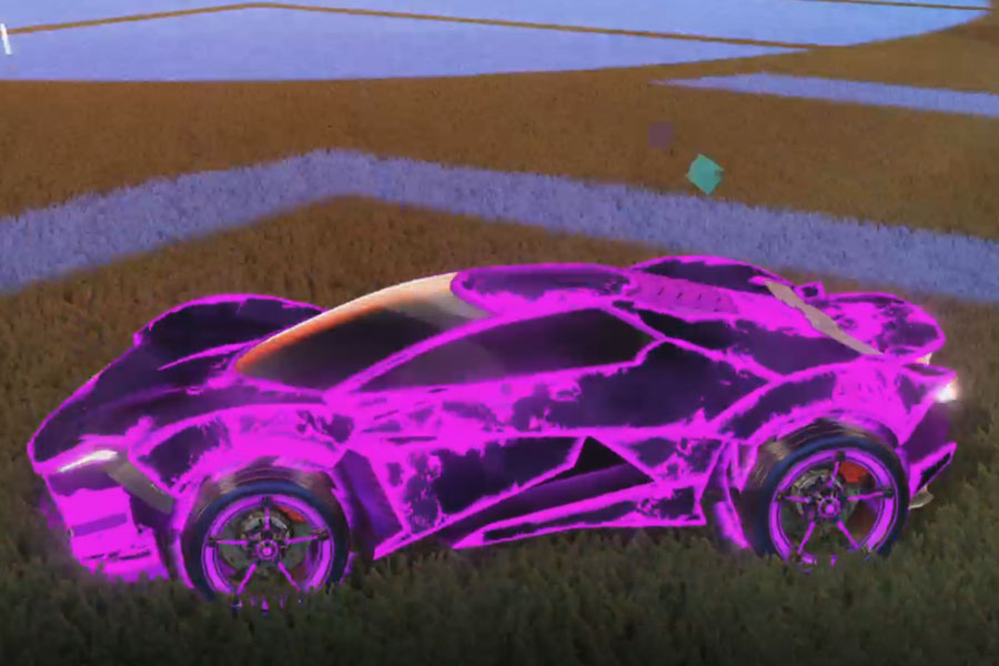 Rocket league Werewolf Purple design with FSL-B,Fire God