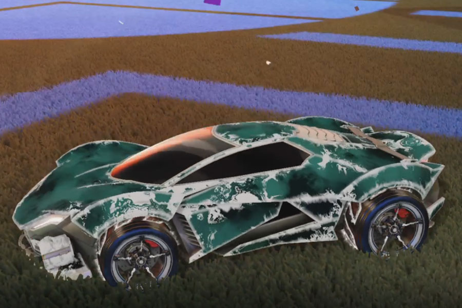 Rocket league Werewolf Grey design with FSL-B,Fire God