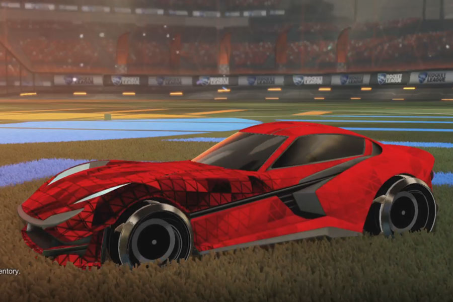 Rocket league Komodo design with Irradiator,Trigon