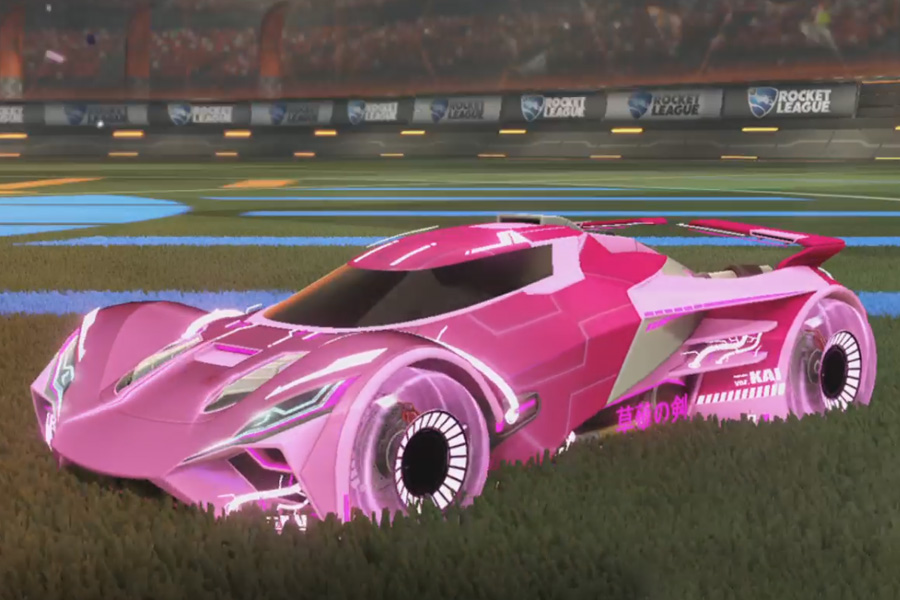 Rocket league Ronin GXT Pink design with Jandertek,Mainframe