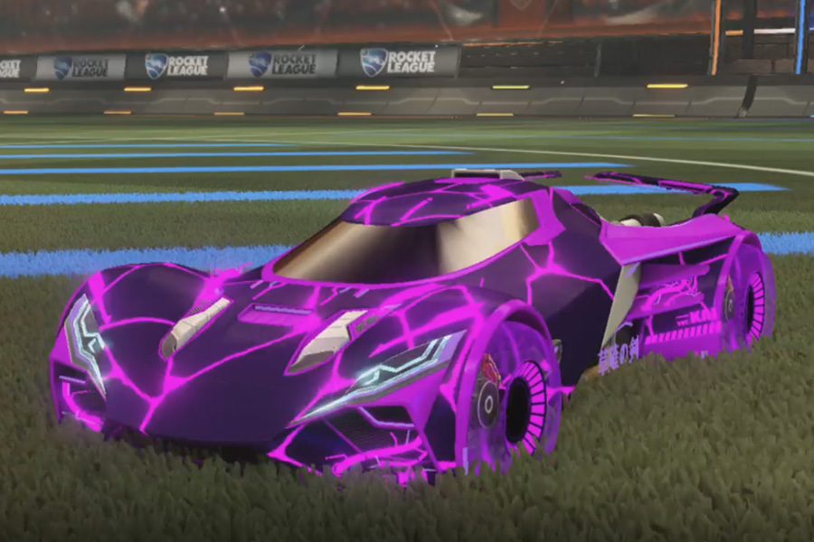 Rocket league Ronin GXT Purple design with Jandertek,Magma