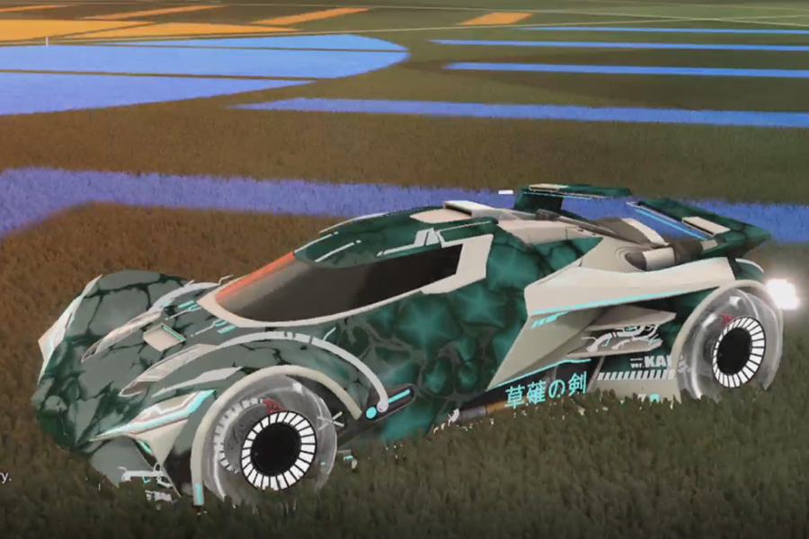 Rocket league Ronin GXT Grey design with Jandertek,Chameleon