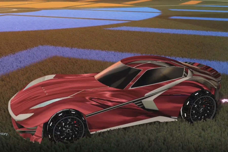 Rocket league Komodo Grey design with Z-RO,Tidal Stream