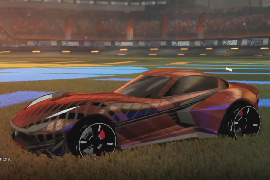 Rocket league Komodo design with Blade Wave,20XX