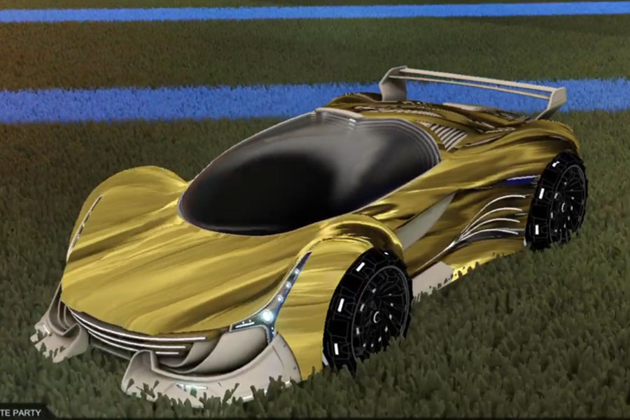 Rocket league Nimbus Grey design with Z-RO,Tidal Stream