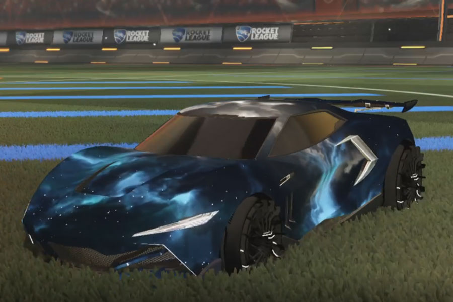 Rocket league Peregrine TT design with Interstellar