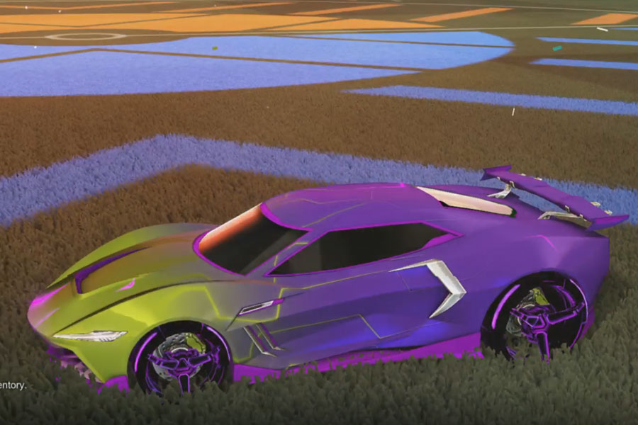 Rocket league Peregrine TT Purple design with CNTCT-1: Infinite,Mainframe