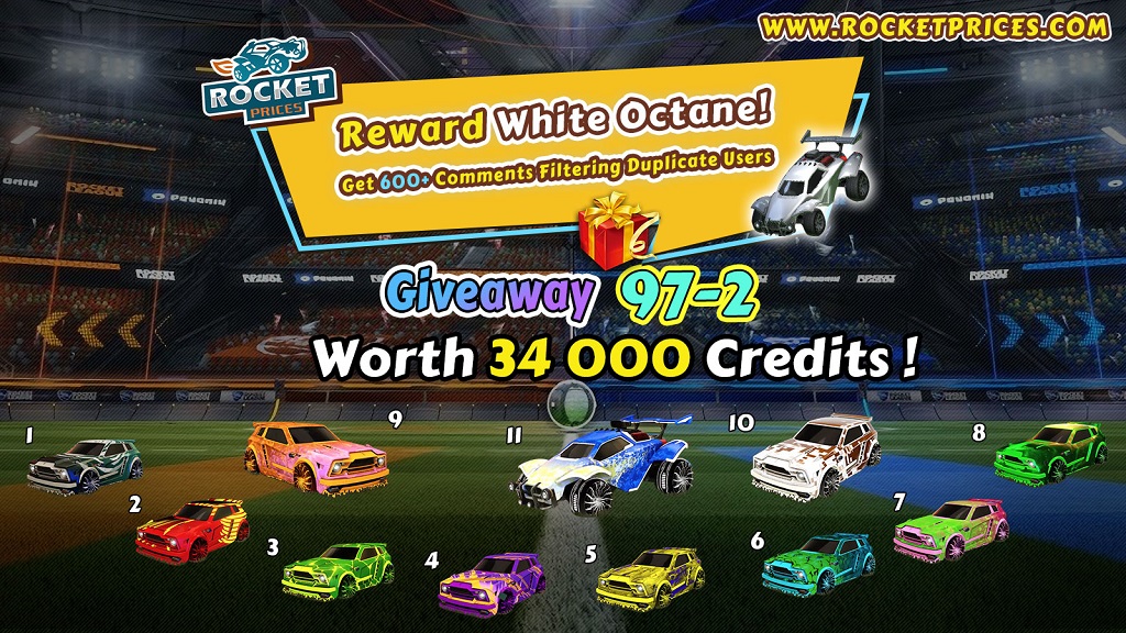 FREE Rocket League Items Giveaway 97-2