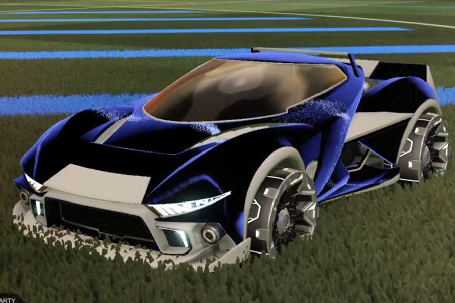 Rocket league Insidio Grey design with BLSSM,Stipple Gait