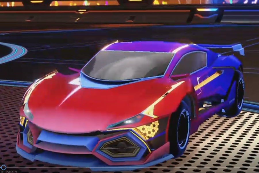 Rocket league R3MX GXT Cobalt design with Esoto 4R: Inverted,Mainframe