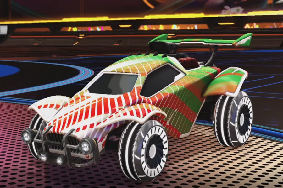 Rocket league Octane Titanium White design with Asik,20XX