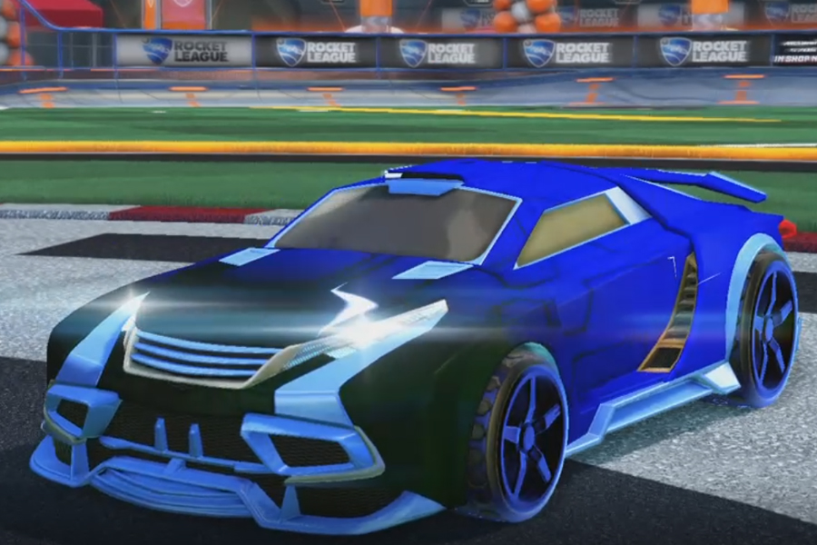 Rocket league Tygris Cobalt design with Gripstride HX,Mainframe