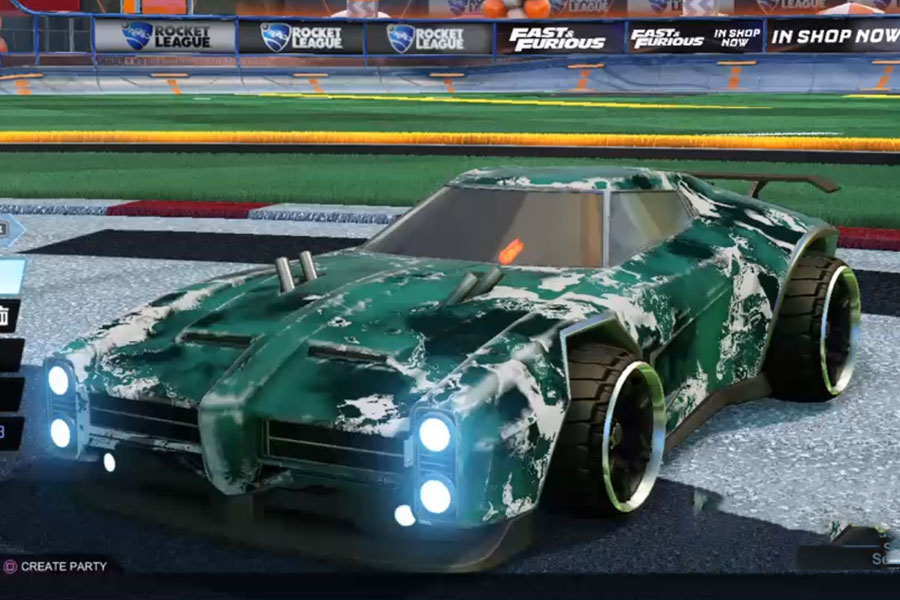 Rocket league Dominus design with Maxle-PA,Fire God