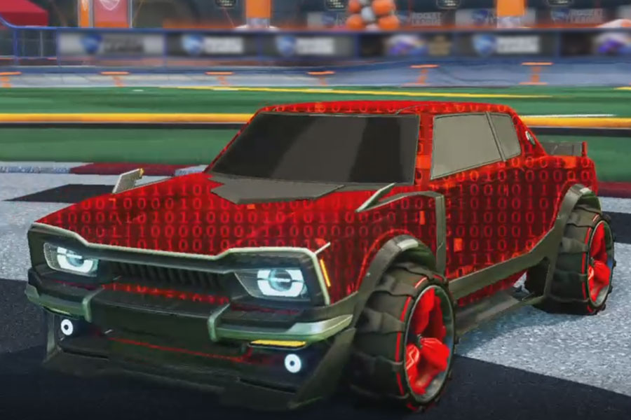 Rocket league Dingo design with 3-Lobe,Encryption