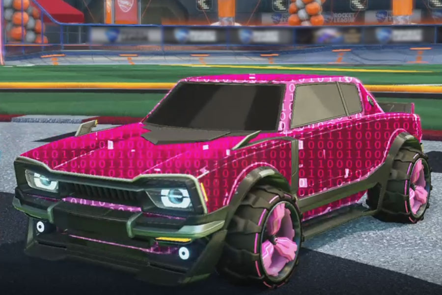 Rocket league Dingo design with 3-Lobe,Encryption