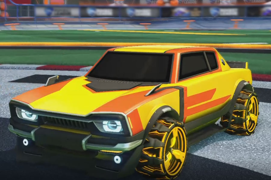 Rocket league Dingo design with 3-Lobe,Figurator