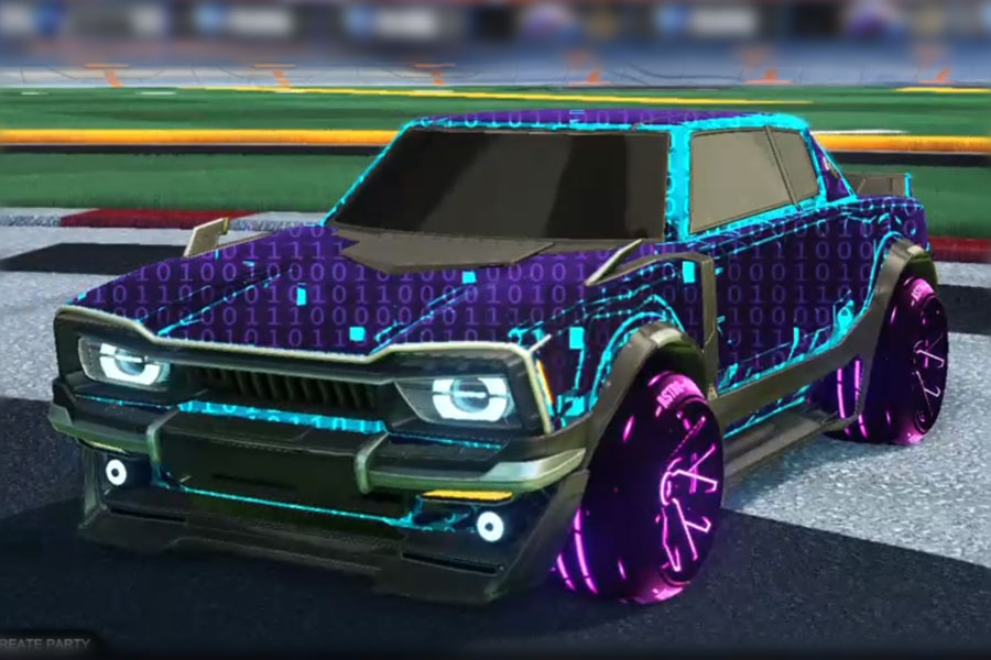 Rocket league Dingo design with Astro-CSX: Inverted,Encryption