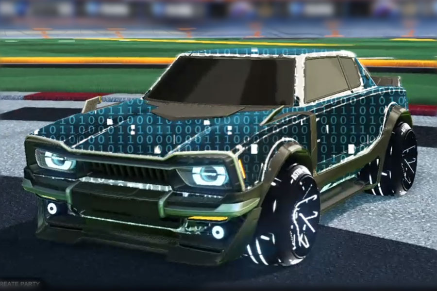 Rocket league Dingo design with Astro-CSX: Inverted,Encryption