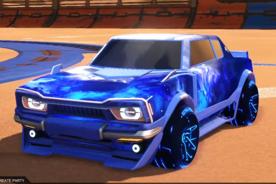 Rocket league Dingo Cobalt design with Astro-CSX: Inverted,Interstellar