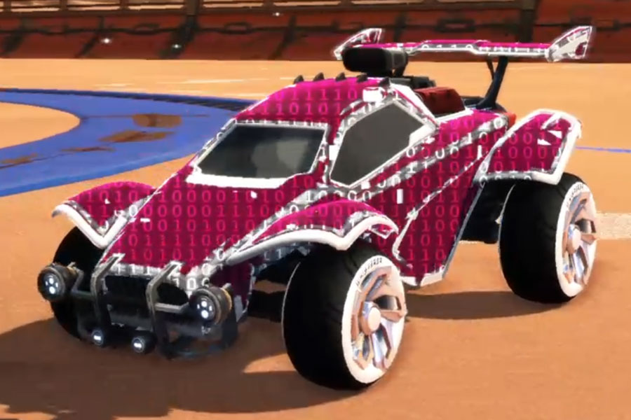 Rocket league Octane Titanium White design with Whisperer,Encryption