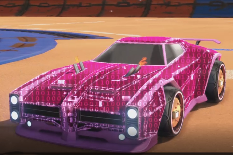 Rocket league Dominus Pink design with Tanker,Encryption