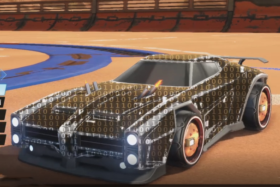 Rocket league Dominus Grey design with Tanker,Encryption