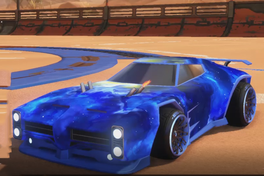 Rocket league Dominus Cobalt design with Astro-CSX,Interstellar