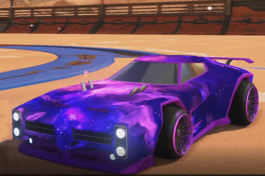 Rocket league Dominus Purple design with Astro-CSX,Interstellar