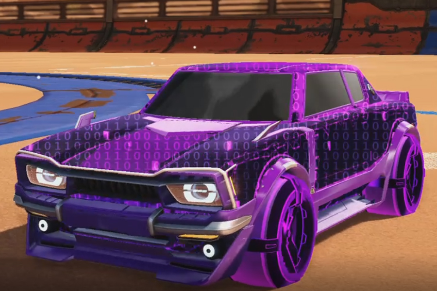 Rocket league Dingo Purple design with Gadabout:Inverted,Encryption