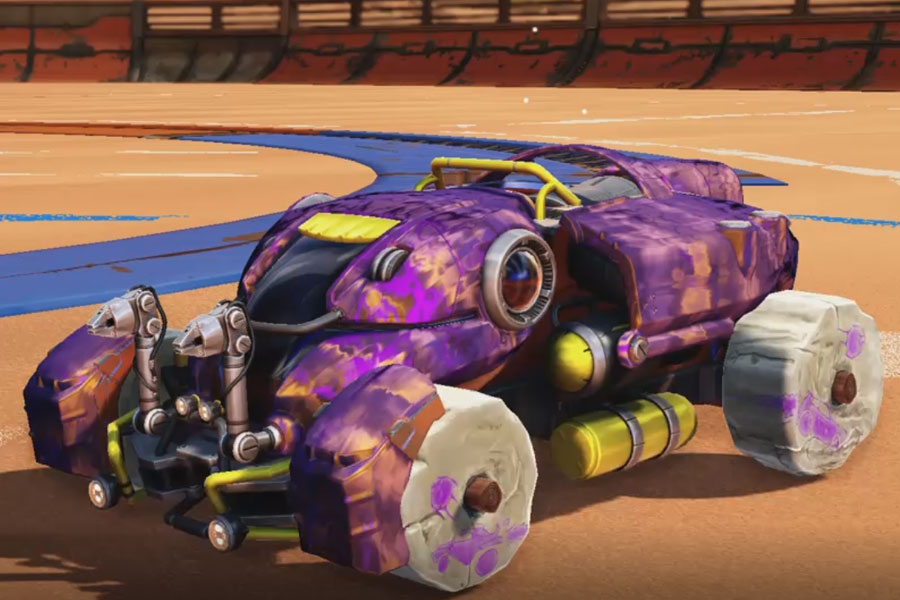 Rocket league Proteus design with Rocko,Humid Haze