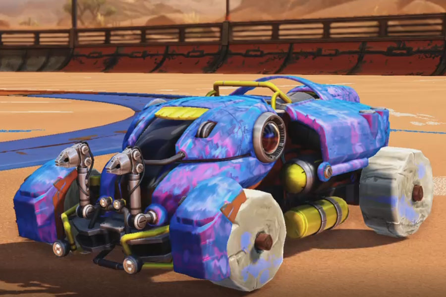 Rocket league Proteus design with Rocko,Humid Haze