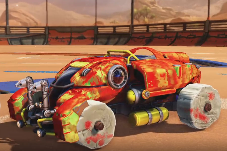 Rocket league Proteus design with Rocko,Humid Haze