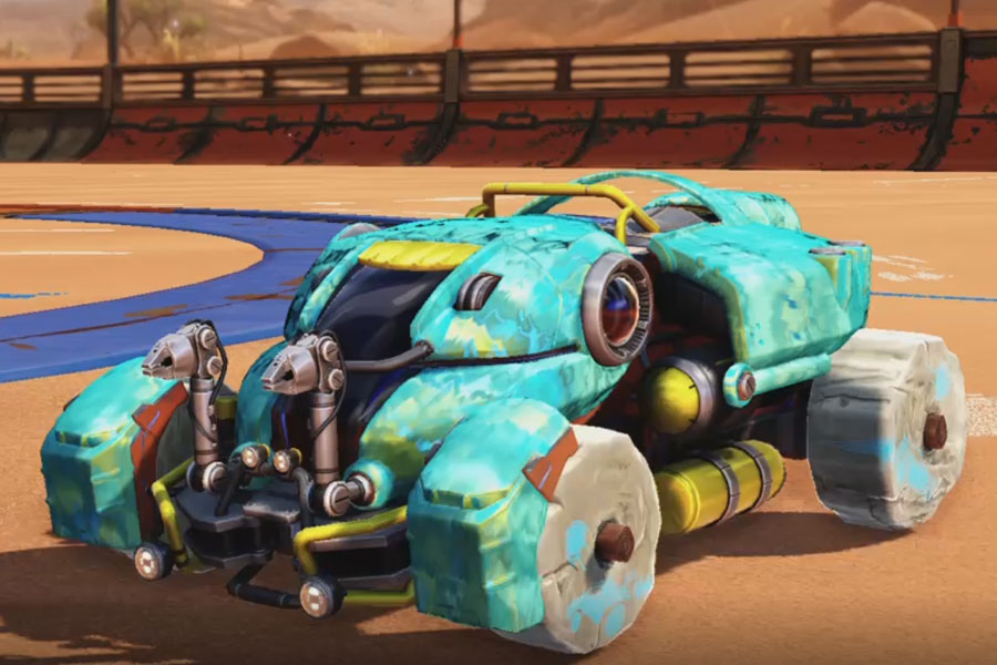 Rocket league Proteus design with Rocko,Humid Haze