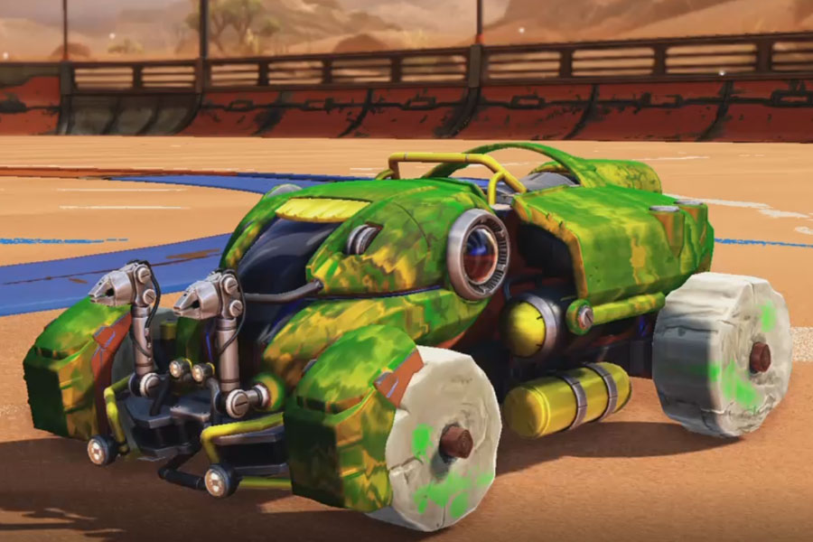 Rocket league Proteus design with Rocko,Humid Haze