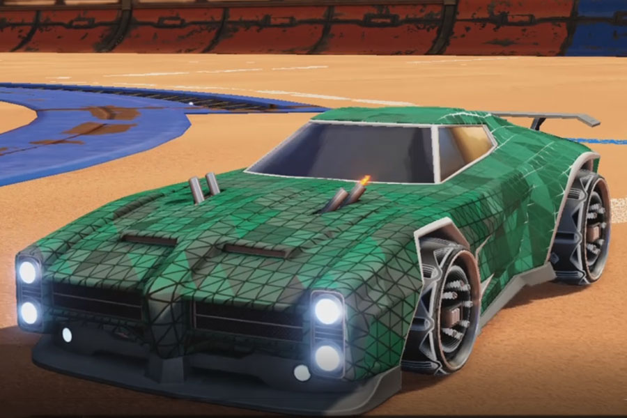 Rocket league Dominus Grey design with Tanker: Infinite,Trigon