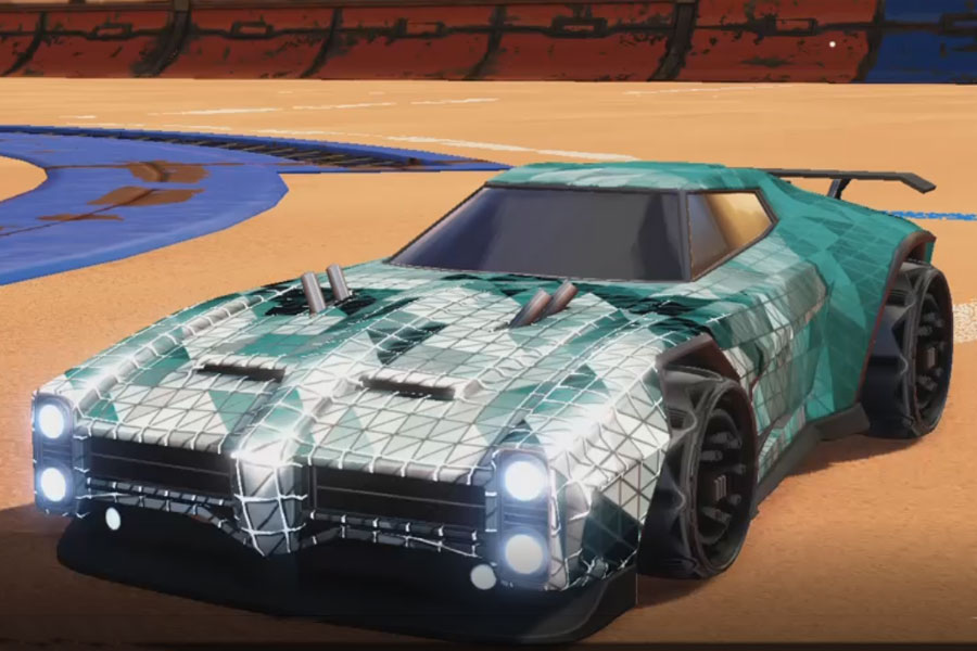 Rocket league Dominus design with Tanker: Infinite,Trigon