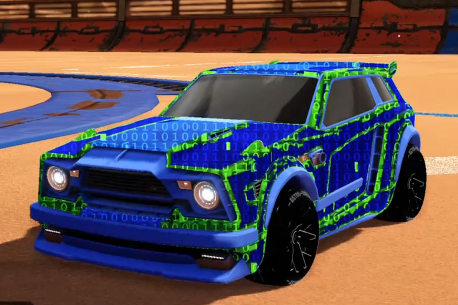 Rocket league Fennec Cobalt design with Astro-CSX: Inverted,Encryption