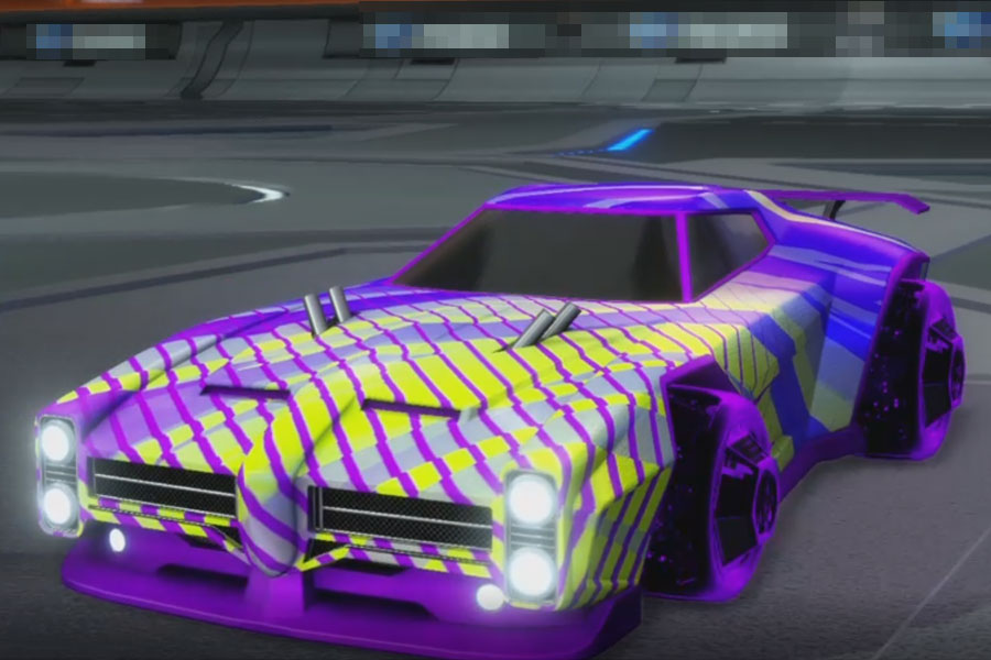 Grape Purple Frightening Face (Dominus Add-On)'s Code & Price