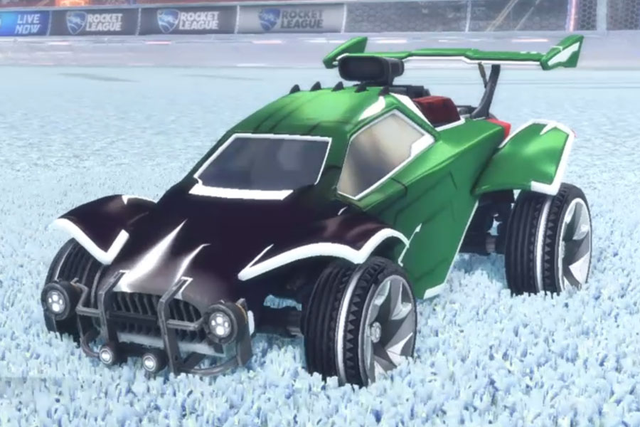 Rocket league Octane Titanium White design with Reaper,Mainframe