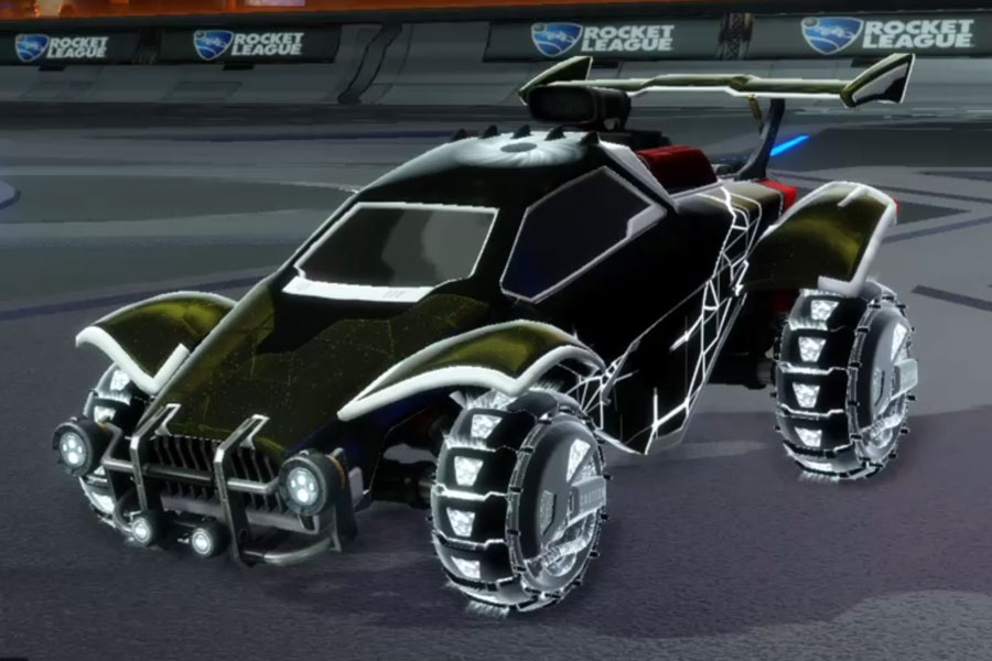 Rocket league Octane Titanium White design with Enjin: Roasted,Neural Network