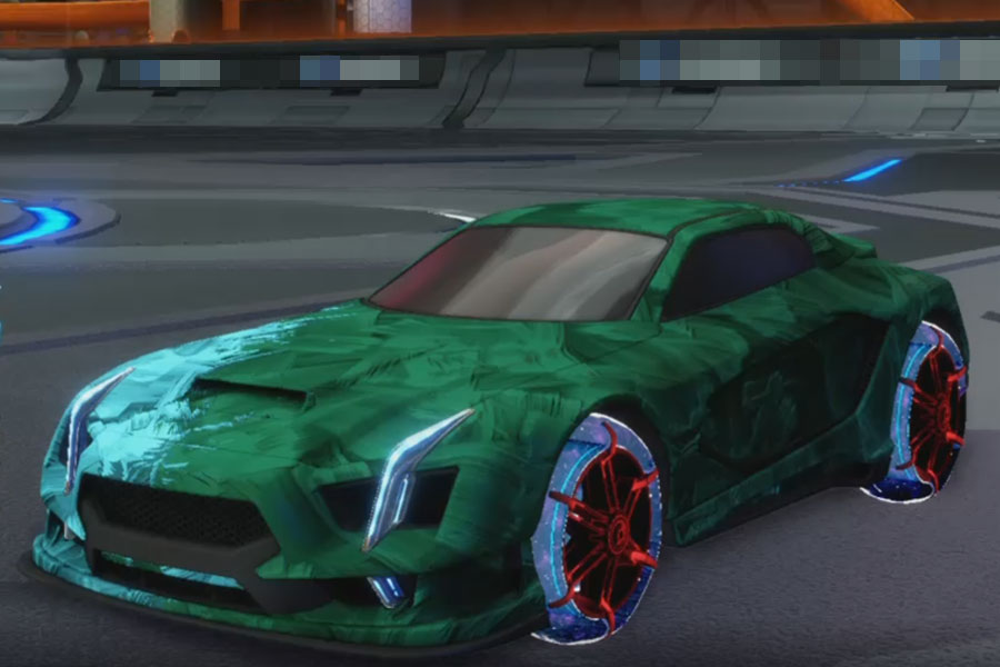 Rocket league Maverick design with Jak'd: Obverse,Stride Tide