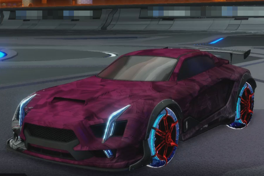 Rocket league Maverick G1 design with Jak'd: Obverse,Stride Tide