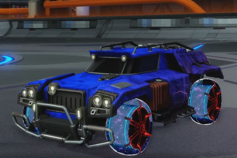 Rocket league Marauder design with Jak'd: Obverse,Stride Tide