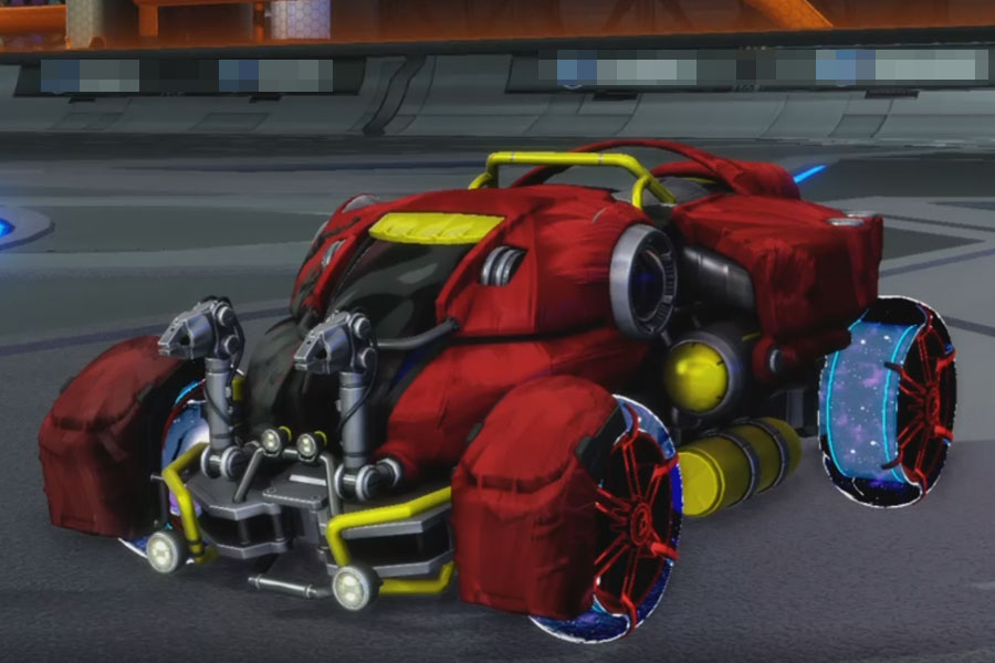 Rocket league Proteus design with Jak'd: Obverse,Stride Tide