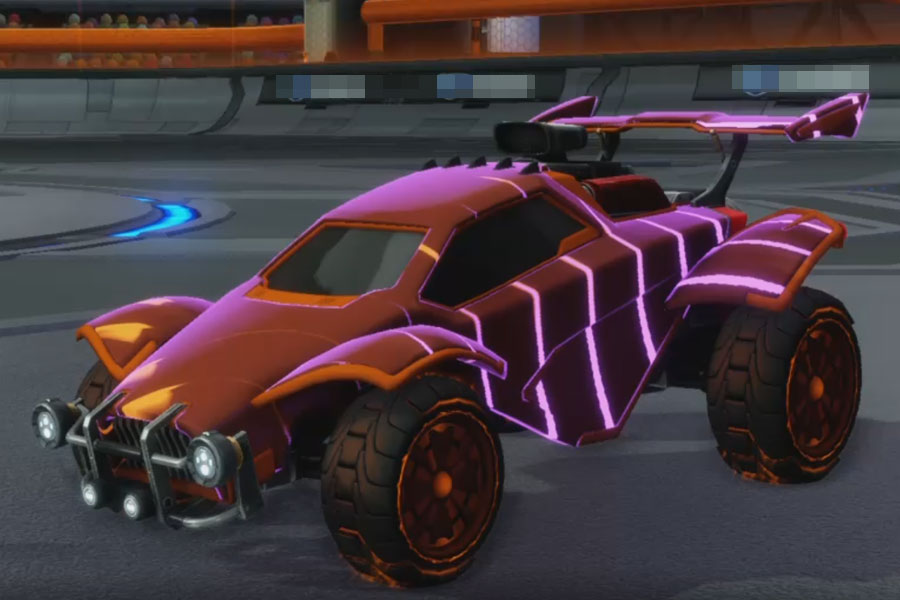Rocket league Octane Burnt Sienna design with Rival:Radiant,Swayzee