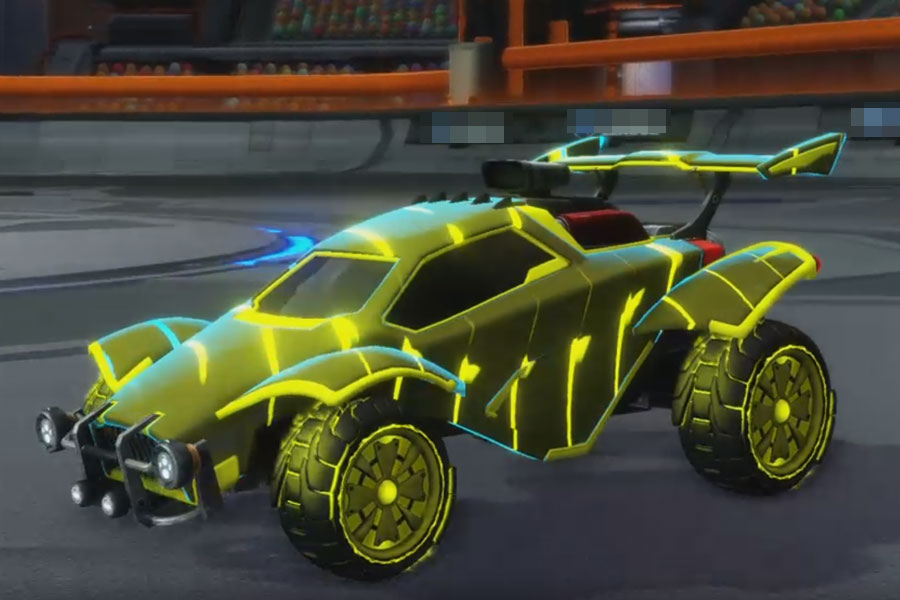 Rocket league Octane Saffron design with Rival:Radiant,Swayzee