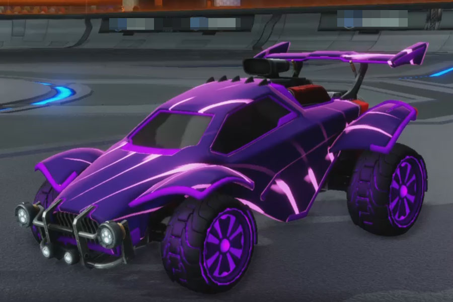 Rocket league Octane Purple design with Rival:Radiant,Swayzee